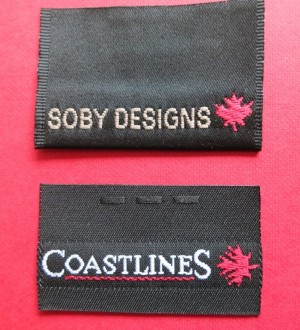 Woven Label, Clothing Label, Satin Woven, Vietnam Trim Supplier