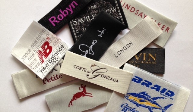 UK Woven Clothing Labels Supplier, Designer Labels, Cotton Labels, Hang ...