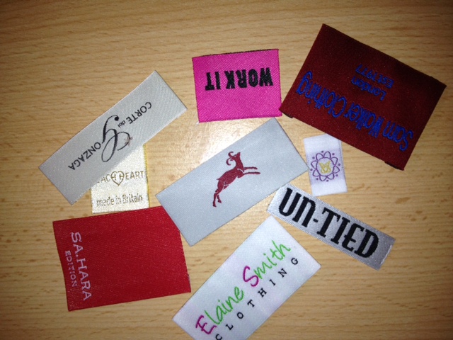 Custom your garment woven labels - Woven-Printed-Garment-Labels, Woven ...